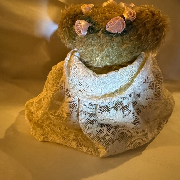 Vintage TY Eve Teddy Bear Plush Jointed Original Tag - Picture 5 of 10